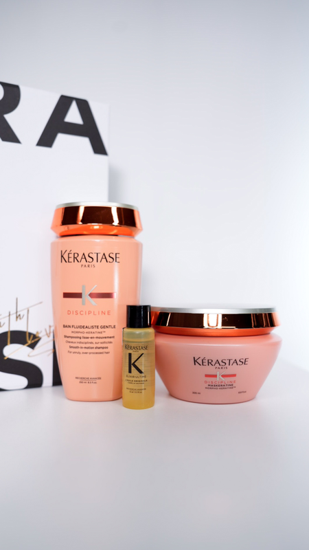 K&eacute;rastase discipline set(shampoo no sulfates 250ml,mask 200ml,elixir ultime15ml, , medium-null