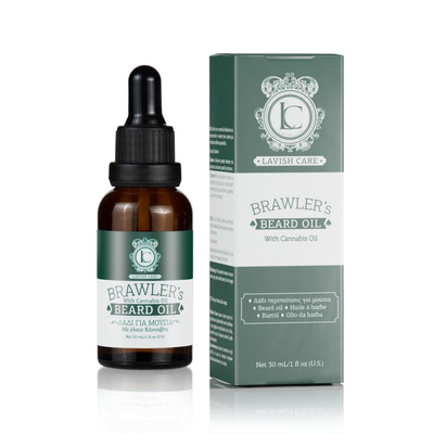 Lavish care brawler's beard oil, , medium