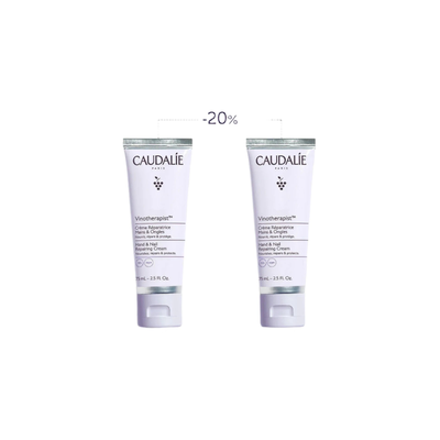 Caudalie vinotherapist hand & nail repairing cream duo &ndash; 2 x 75ml, , medium