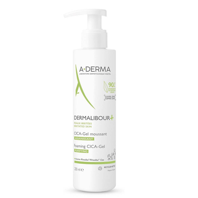A-derma dermalibour+ cica-gel moussant 200ml, , medium