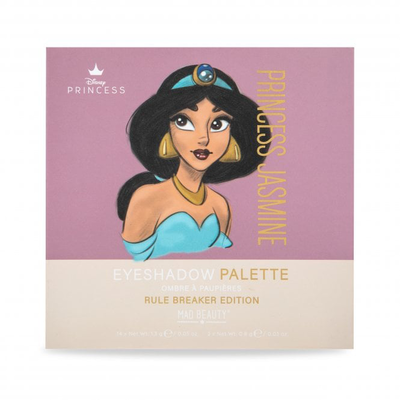 Mad beauty disney's princess jasmine eyeshadow palette princess 16 colours, , medium