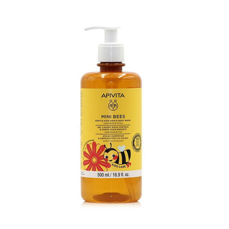 Apivita mini bees hair & body wash-null