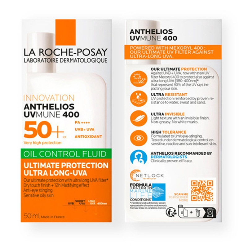 La roche-posay anthelios uvmune 400 oil control fluid SPF 50+ 50 ml-null
