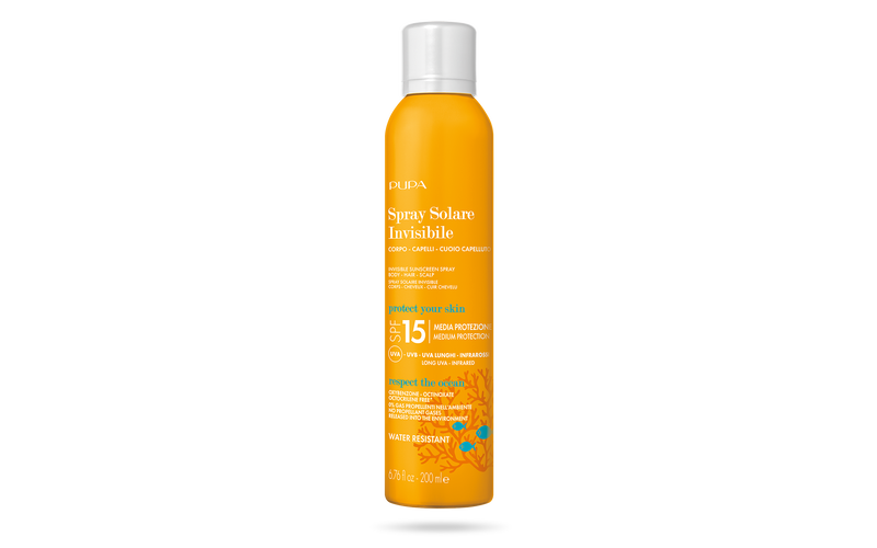Invisible sunscreen spray SPF 15 (200 ml)-null