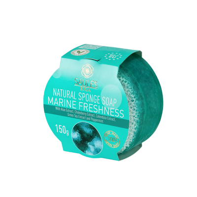 Sponge soap marine freshness 150g natural, , medium