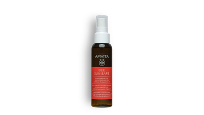 Apivita bee sun safe hydra protective sun filters hair oil with sunflower & abyssinian oil, 100ml, , medium