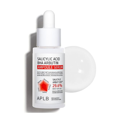 Aplb salicylic acid bha arbutin ampoule serum 40ml, , medium