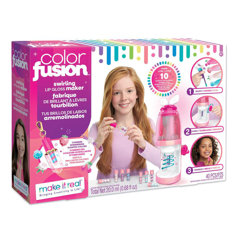 Make it real color fusion: swirling lip gloss maker, , medium image number null