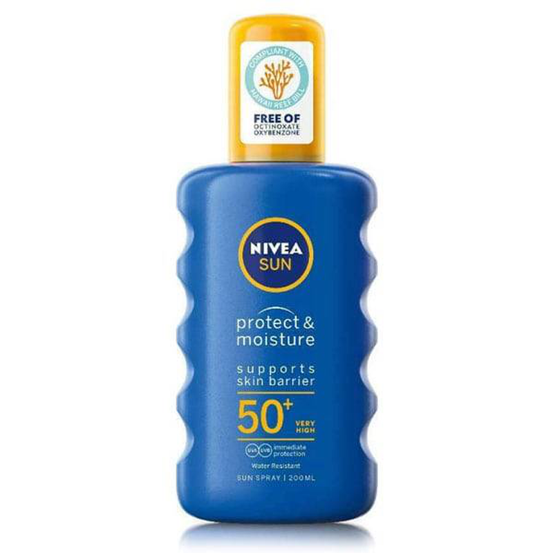 Nivea sun protect & moisture SPF50+ 200ml-null