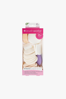 Assorted makeup sponges
