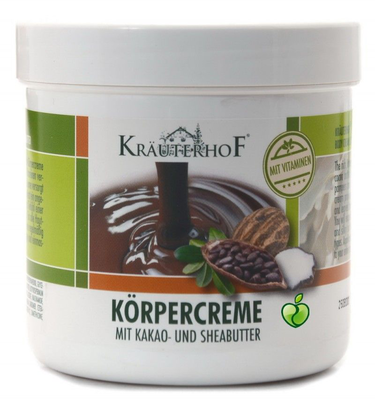 Asam body cream with cocoa butter and shea butter, 250 ml, krauterhof