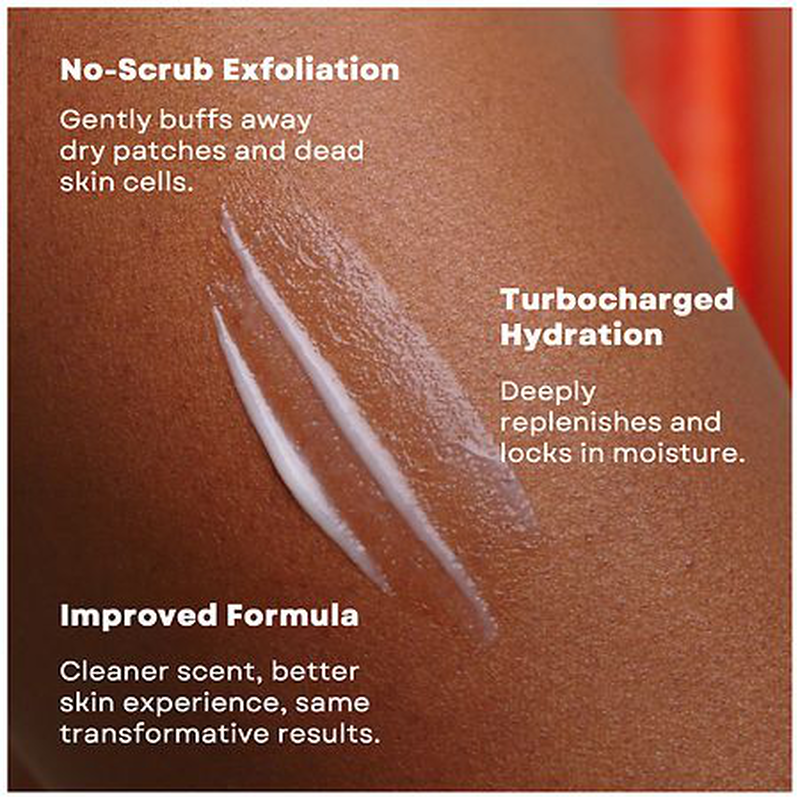 Amlactin daily moisturizing lotion for dry skin pump bottle 2-in-1 exfoliator body lotion with 12% lactic acid-null