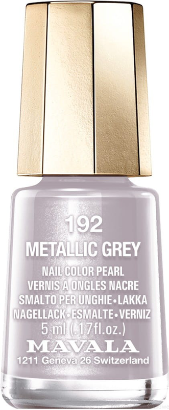 Product image: Mavala mini metallic grey color no 192 x 5ml-null