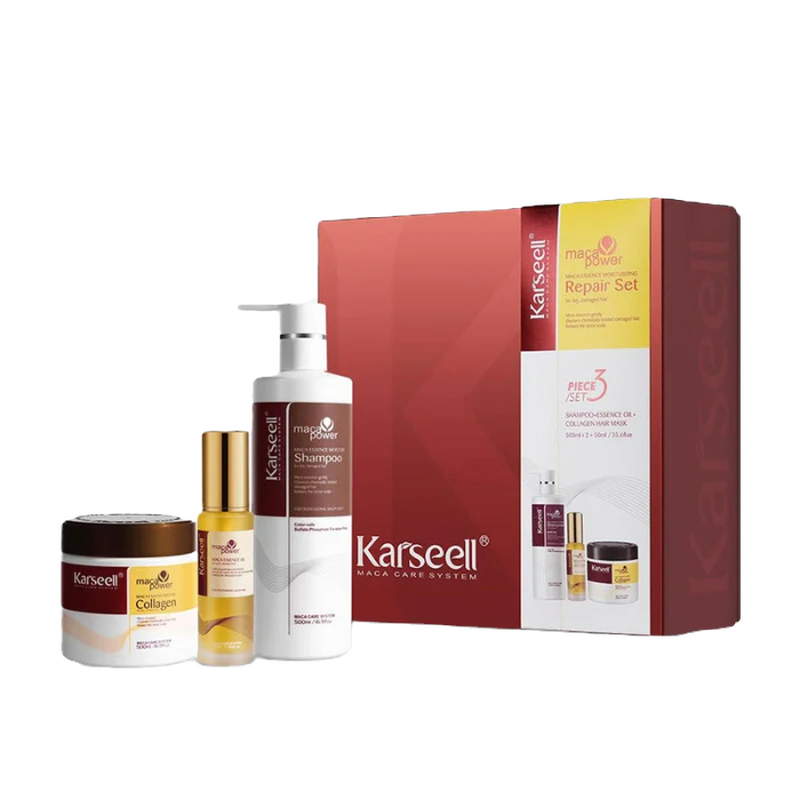 Maca power Essence moisturizing repair set, , medium-null