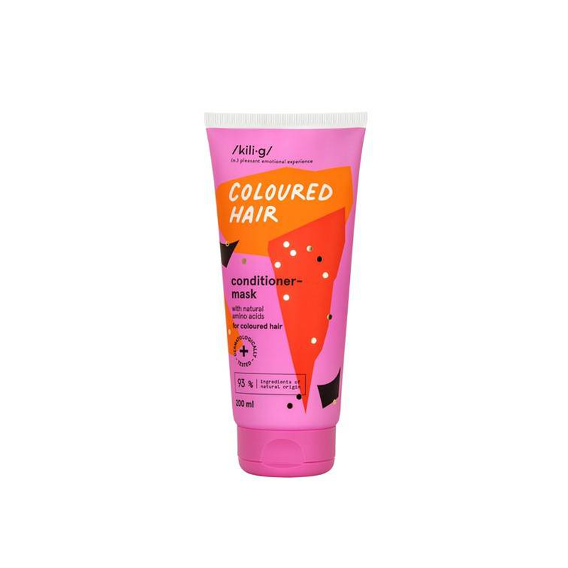 Kilig conditioner mask for coloured hair 200ml image number null