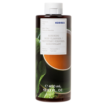 Korres mint tea body cleanser 400ml, , medium