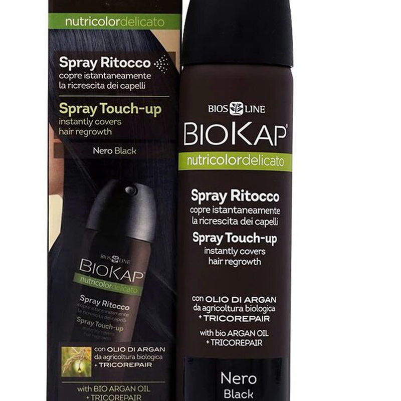 Biokap spray touch up nero black 75ml, , medium-null