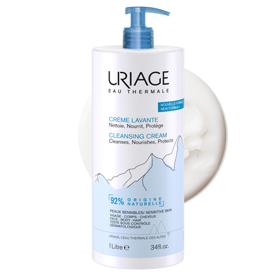 Uriage cleansing cream lavande 1000ml, , medium