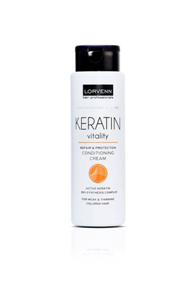 Lorvenn keratin vitality repair & protection conditioning cream 300ml, , medium