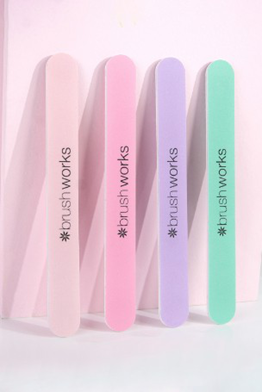 Product image: Pastel coloured nail files 4pcs, , medium-null