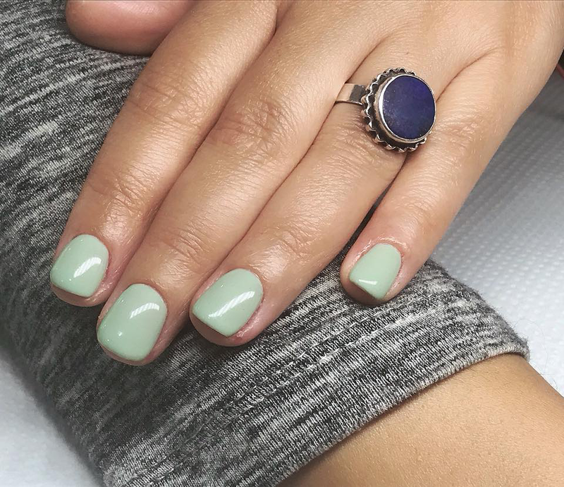 Product image: No.100 pistachio green nail polish, , medium-null