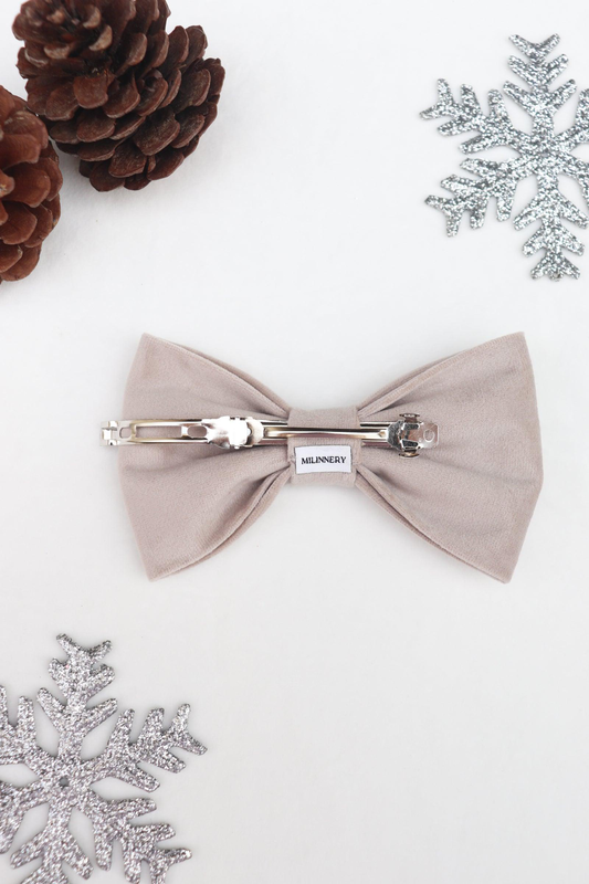 Product image: Vanilla hair bow clip, , medium-null