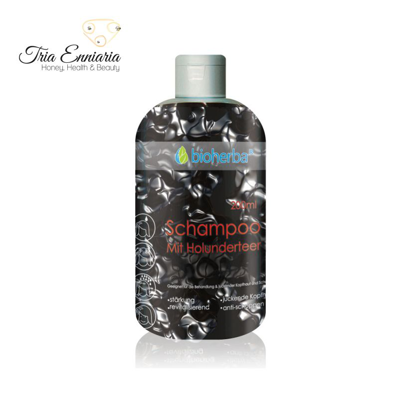 Tar shampoo, 200 ml, bioherba, , medium-null