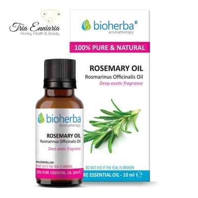 Rosemary, pure essential oil, 10 ml, bioherba