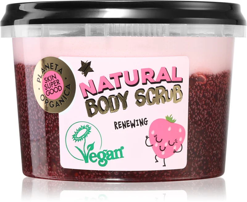 Product image: Body scrub strawberry & chia seeds, , medium-null