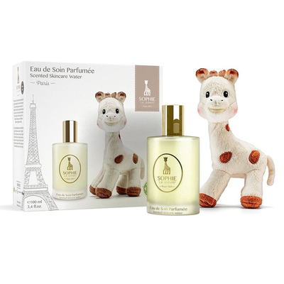 Sophie la girafe set with scented scincare water & sophie chérie 0m+, , medium