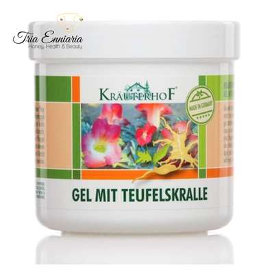 Massage gel with devil's claw аnd еucalyptus, 500 ml, asam