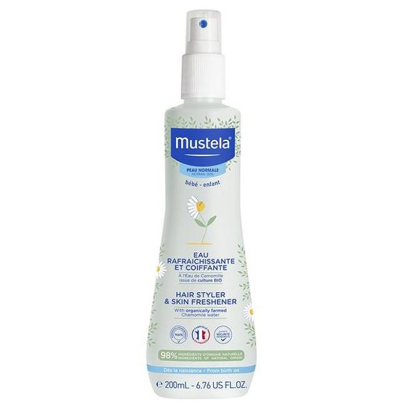 Mustela hair styler & skin freshener &nu;&epsilon;&rho;ό &phi;&rho;&epsilon;&sigma;&kappa;&alpha;&rho;ί&sigma;&mu;&alpha;&tau;&omicron;&sigmaf; &gamma;&iota;&alpha; &sigma;ώ&mu;&alpha; & &mu;&alpha;&lambda;&lambda;&iota;ά &mu;&epsilon; &alpha;&nu;&theta;ό&nu;&epsilon;&rho;&omicron; &beta;&iota;&omicron;&lambda;&omicron;&gamma;&iota;&kappa;&omicron;ύ &chi;&alpha;&mu;&omicron;&mu;&eta;&lambda;&iota;&omicron;ύ 200ml-null