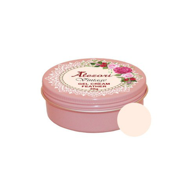 Gel cream vintage feather, , medium