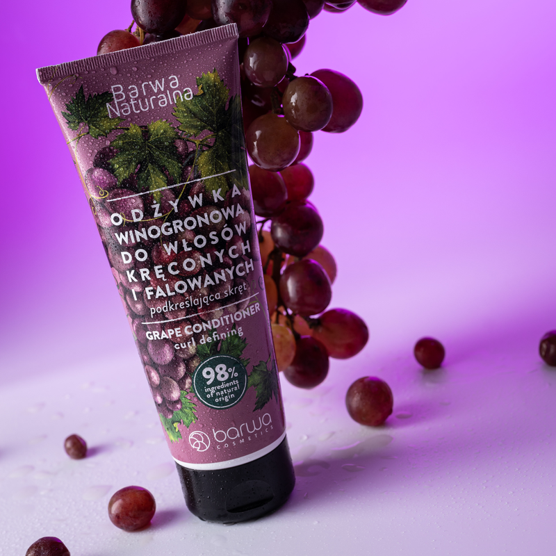 Barwa natural curl defining grape hair conditioner, , medium-null