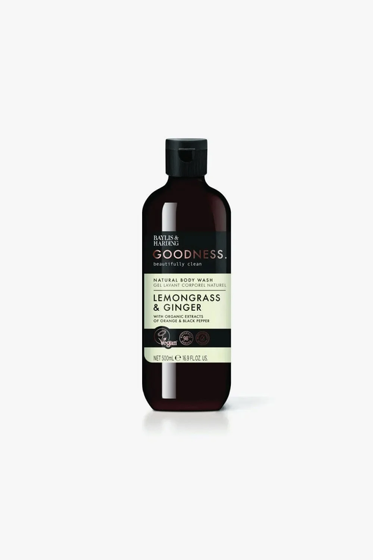 Goodness lemongrass & ginger body wash  500ml-null