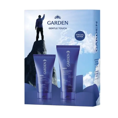 Garden men Gentle touch anti wrinkle cream+face wash gel, , medium