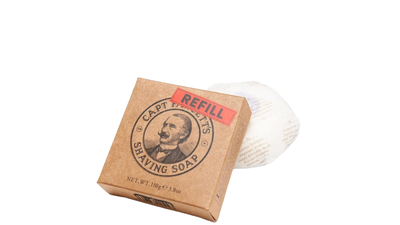 Captain fawcett shaving soap refill 110g