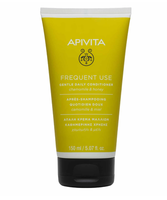 Apivita frequent use Gentle daily conditioner with chamomile & honey x 150ml, , medium
