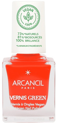 Arcancil vernis green vegan nail polish camelia no 340
