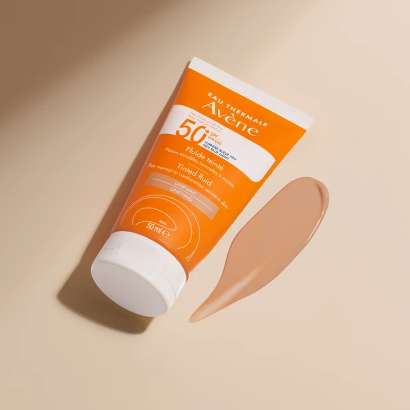 Avene sunscreen tinted fluid SPF50 50ml image number null