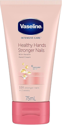 Vaseline healthy hands stronger nails x 75ml, , medium