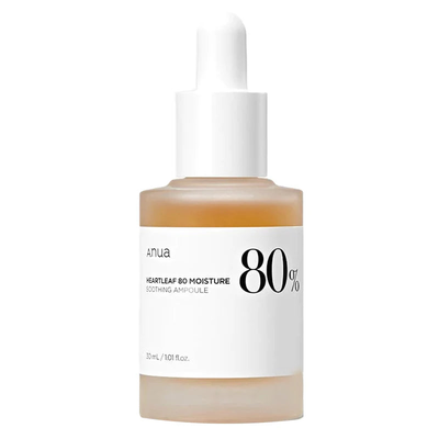 Anua - heartleaf 80 moisture soothing ampoule 30ml, , medium