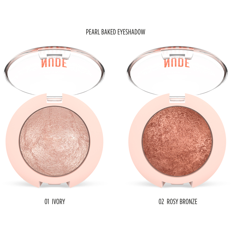 Nude look matte & pearl baked eyeshadow gr-null