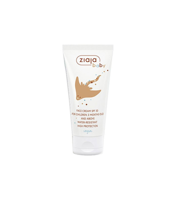 Ziaja baby face cream SPF30 water resistant 50ml, , medium