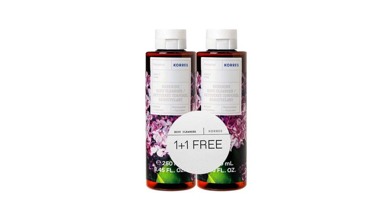 Product image: Korres body cleanser lilac 1+1 free(250ml)-null