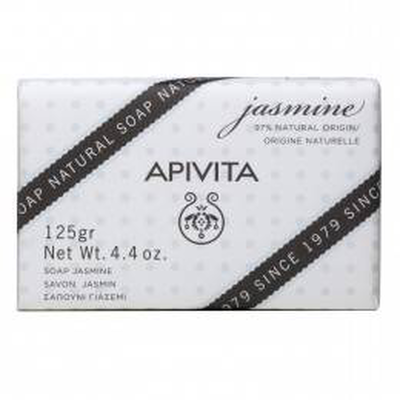 Apivita natural soap bar jasmine x 125g
