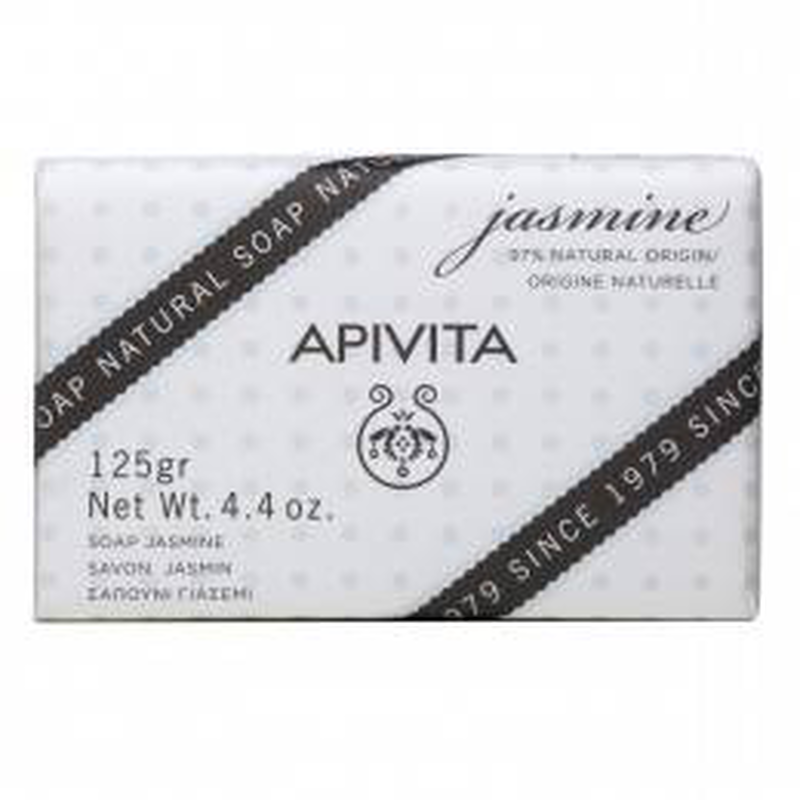 Apivita natural soap bar jasmine x 125g, , medium image number null