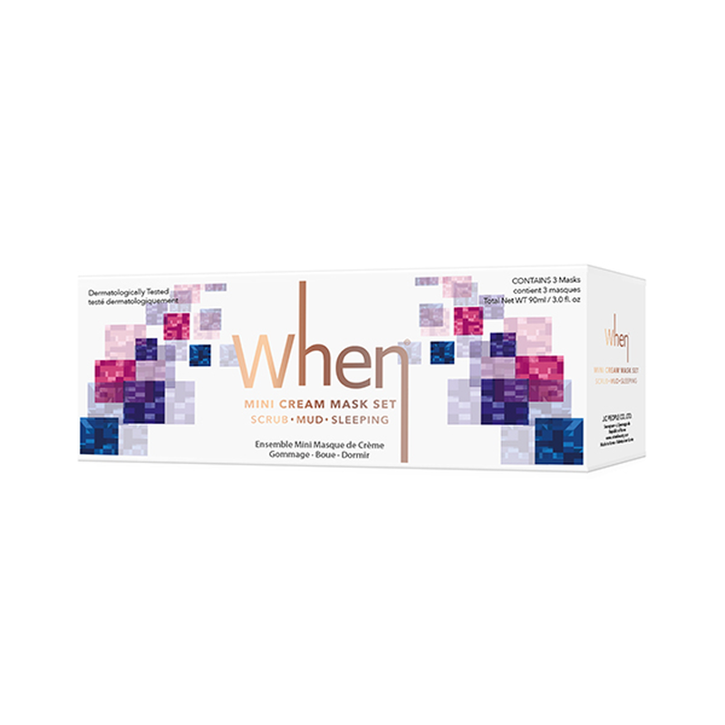 Product image: When mini cream masks trio set 90ml, , medium-null