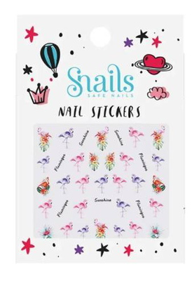 Snails nail stickers, nail accesories, , medium