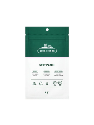 Vt spot patch hydrocolloid acne patches – 3 sets × 48 pcs (waterproof, clear), , medium